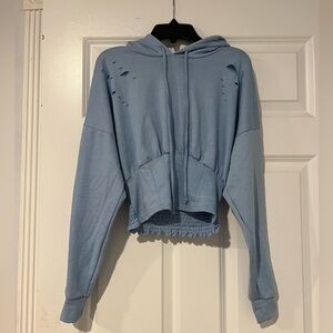 Windsor Crop Corset Long Sleeve with Hood